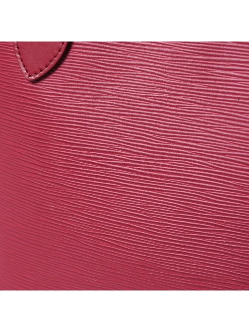 Louis Vuitton Neverfull PM Handbag Epi Leather Bordeaux Silver